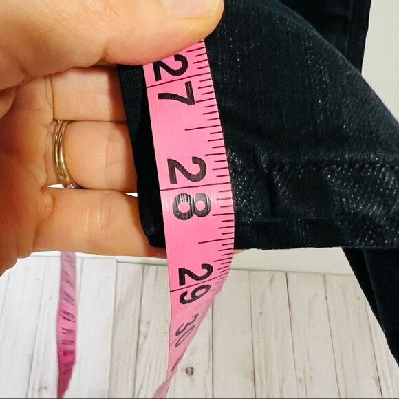 Paige Skyline Ankle Peg Jeans Black Wash - Picture 8 of 11